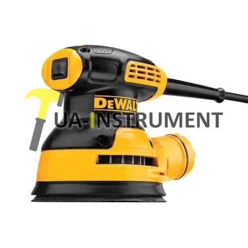 Эксцентриковая шлифмашина DeWALT, 280Вт, 125мм, амплитуда 2.6мм, 1.28 кг., шт Кременчуг - изображение 1