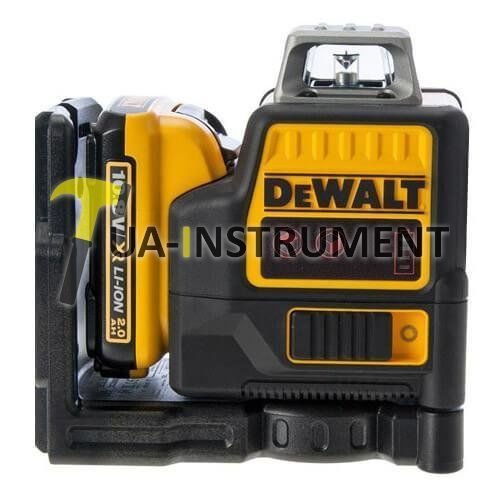 Лазер DeWALT, (красный лазер) 10.8V Li-Ion, класс лазера 2, диапазон работы 15м (с детектором 50м), Кременчуг - изображение 1