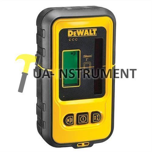 Мишень-лучеуловитель DeWALT (зеленый лазер), питание 9.0В, LCD дисплей, диапазон работы 50м, шт Кременчуг - изображение 1