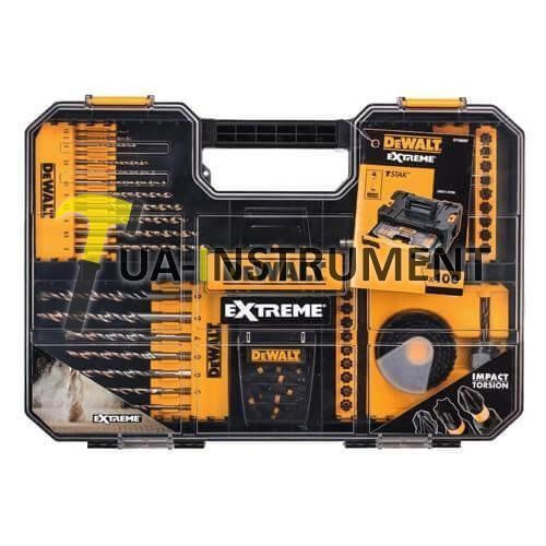 Набор бит DeWALT Extreme Drill, 100шт + органайзер системы TSTAK, шт Кременчуг - изображение 1