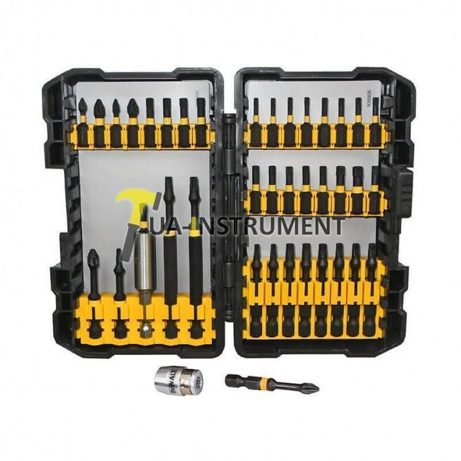 Набор бит DeWALT IMPACT TORSION EXTREME, 40 шт.+магнитный кронштейн, шт Кременчуг - изображение 1