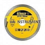 Диск алмазный DeWALT, 110х1.6х20.0мм, сплошной, мокрый и сухой рез, для плиткореза DWC410., шт Кременчуг