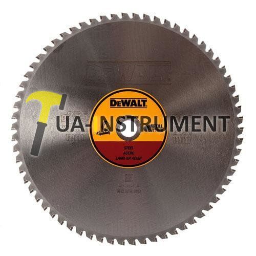 Диск пильный DeWALT, 355х25.4мм, 66 зубьев, угол заточки +1.5 градуса, геометрия зуба ТCG, сталь, шт Кременчуг - изображение 1
