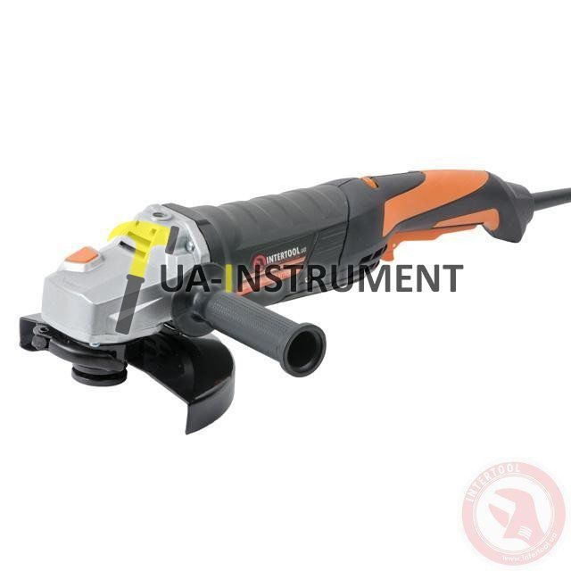 Шлифмашина угловая STORM, 1400Вт, 180мм, 0-8000об/мин, регулировка оборотов. Intertool WT-0209 Кременчуг - изображение 1