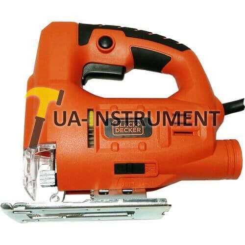 Электролобзик BLACK+DECKER 400Вт,1000-3000об/мин ,пропил до 65мм,рез под угол 45 град., вес1.5 кг., Кременчуг - изображение 1