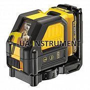 Лазер самовыравнив (гориз+верт) DeWALT, (зеленый лазер) 10.8V Li-Ion 1 аккум., ± 0.3мм/м, расст. 30м Кременчуг