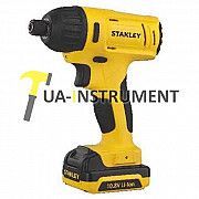 Аккумуляторный импульсный гайковерт STANLEY 10.8В,1.5Ач Li-Ion,крутящий момент 110Нм,2 бат.,ЗУ,сумка Кременчуг