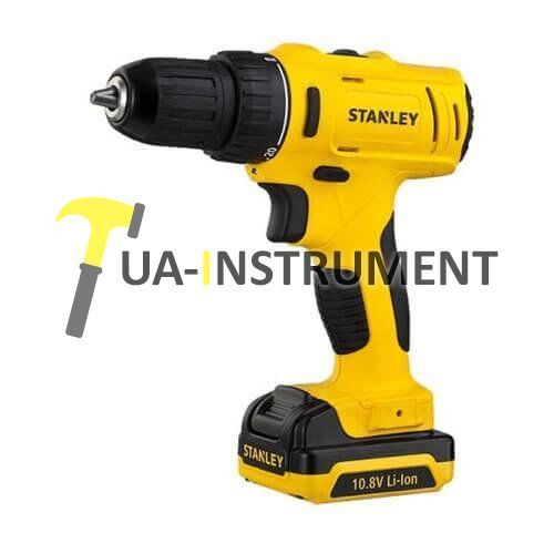 Дрель-шуруповерт 10.8V, 27 Нм, 10 мм БЗП, 2 акк. Li-Ion, 1.5 А/ч, ЗУ, сумка STANLEY SCD12S2 Кременчуг - изображение 1