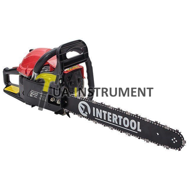 Мотопила цепная 2.2 кВт., 52 см3, шина 45 см., 3200 об/мин Intertool DT-2209 Кременчуг - изображение 1