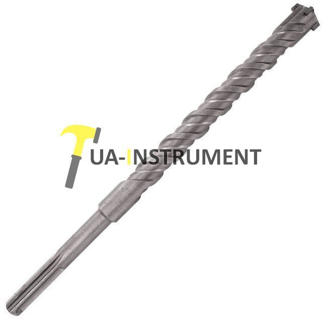 Бур SDS MAX, QUADRO, 38*400мм Intertool SDM-3840 Кременчуг - изображение 1