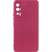 Silicone Cover Lakshmi Full Camera для Xiaomi Redmi K60/K60 Pro/Poco F5 Pro 5G Marsala (Код товару:3 Харьков