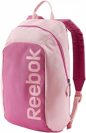 Легкий спортивный женский рюкзак 17L Reebok розовый Київ - изображение 1