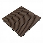 Композитна плитка WPC венге 30*30CM*2СM (D) SW-00001709 Киев
