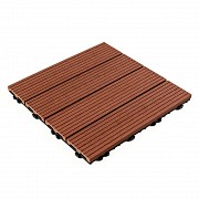 Композитна плитка WPC тик 30*30CM*2СM (D) SW-00001712 Киев