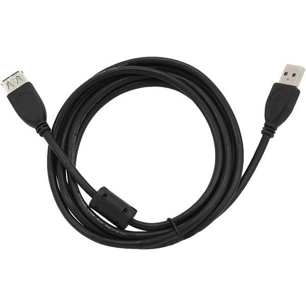 USB подовжувач Cablexpert CCP-USB2-AMAF-6 USB 2.0 AM/AF 1.8 м Black (Код товару:33232) Харьков - изображение 1