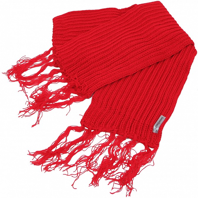 Женский теплый шарф Giorgio Ferretti красный Київ - изображение 1