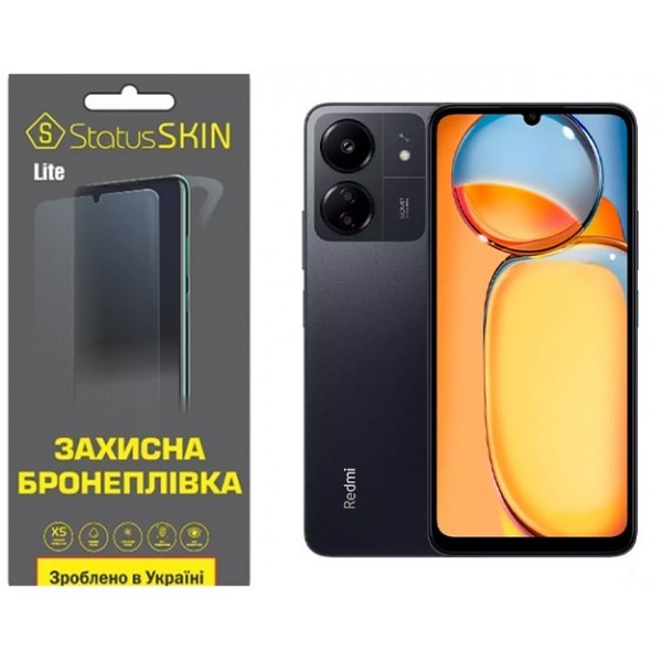 Поліуретанова плівка StatusSKIN Lite на екран Xiaomi Redmi 13C/Poco C65 Глянцева (Код товару:33345) Харьков - изображение 1