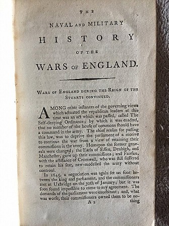 The Naval and Military history of the wars of England.Vol.III Київ - изображение 1