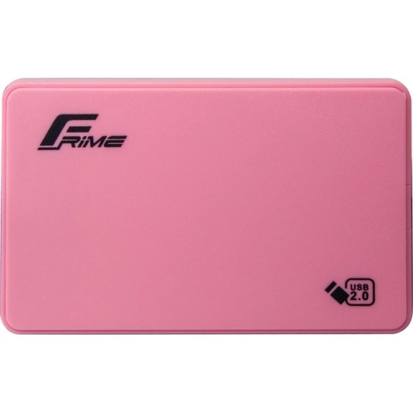 Зовнішня кишеня Frime SATA HDD/SSD 2.5 USB 2.0 Plastic Pink (FHE12.25U20) (Код товару:33098) Харьков - изображение 1