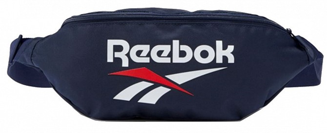 Сумка на пояс, набедренная сумка, бананка Reebok синяя Киев - изображение 1