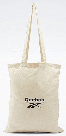 Эко сумка шоппер для покупок Reebok Classic бежевая Київ - изображение 1