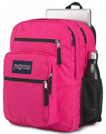 Городской рюкзак 34L Jansport Backpack Big Student розовый Киев - изображение 1