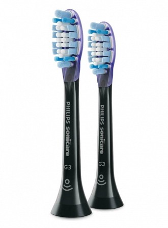 Насадка для зубной щетки Philips Sonicare Premium Gum Care HX9052-33 2 шт черная Київ - изображение 1