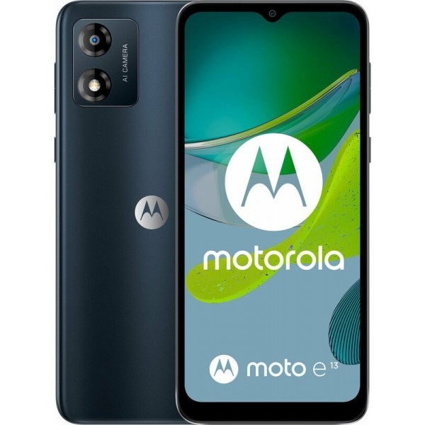 Смартфон Motorola Moto E13 8/128GB Cosmic Black Global UA (PAXT0079RS) (Код товару:33412) Харьков - изображение 1