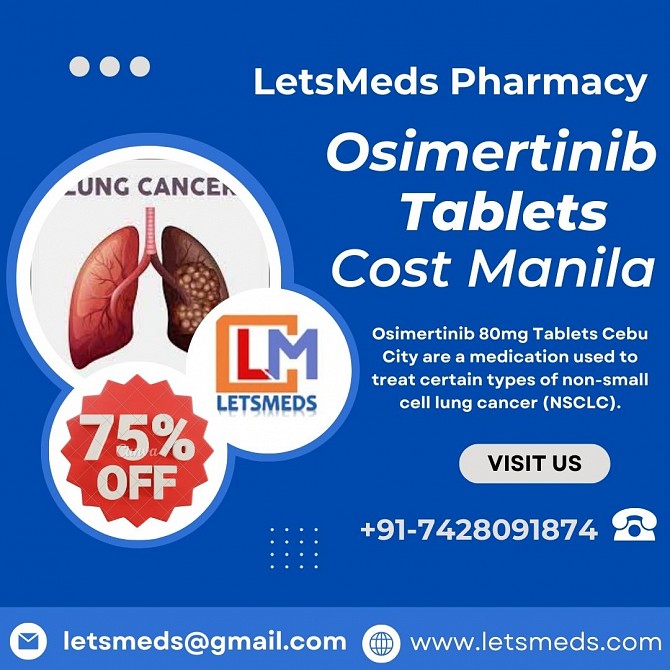 Buy Osimertinib 80mg Tablets Online Cost Philippines, Thailand, UAE Киев - изображение 1