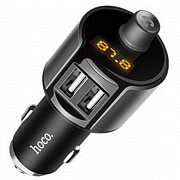 FM-трансмітер Hoco E19 Smart car wireless 2USB 2.4A Metal Grey (Код товару:32669) Харьков