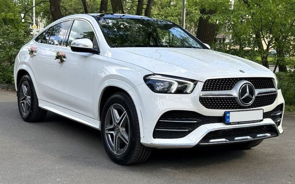 244 Внедорожник Mercedes Benz Gle Coupe белый джип с водителем на свадьбу Київ - изображение 1