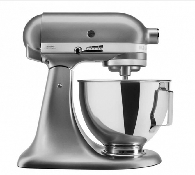 Миксер планетарный KitchenAid Artisan 5KSM95PSECU 275 Вт серебристый Київ - изображение 1