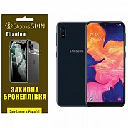 Поліуретанова плівка StatusSKIN Titanium для Samsung A10e A102 Глянцева (Код товару:33444) Харьков