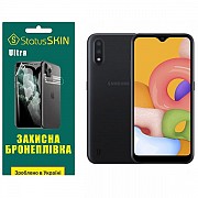 Поліуретанова плівка StatusSKIN Ultra для Samsung A01 A015 Глянцева (Код товару:33468) Харьков