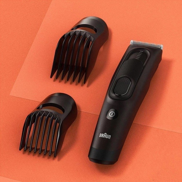 Машинка для стрижки волос Braun HairClip HC-5330 6 Вт черный Київ - изображение 1