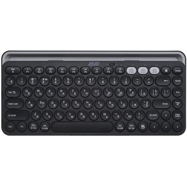 Клавіатура 2E KS250 WL BT Black (2E-KS250WBK) (Код товару:33458) Харьков - изображение 1