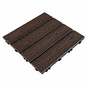 Композитна плитка WPC горіх 30*30CM*2СM (D) SW-00001714 Киев
