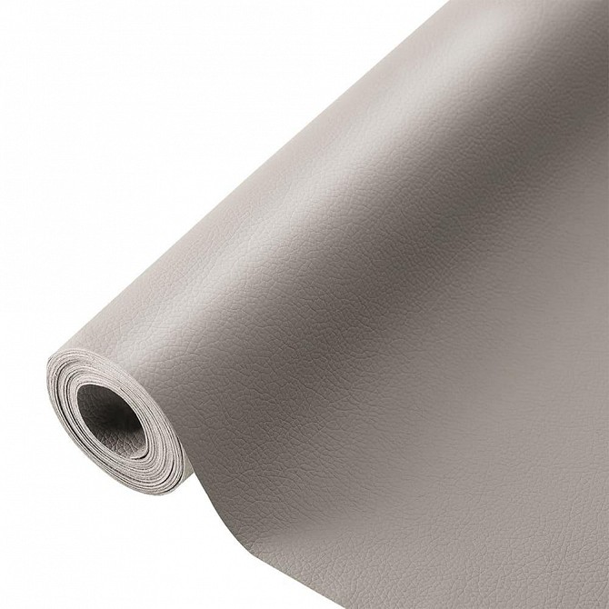 Самоклеюча экошкіра у рулоні 1.37*3m*0.5mm LIGHT GREY (D) SW-00001324 Київ - изображение 1