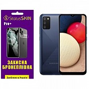 Поліуретанова плівка StatusSKIN Pro+ для Samsung A02s A025 Глянцева (Код товару:33619) Харьков