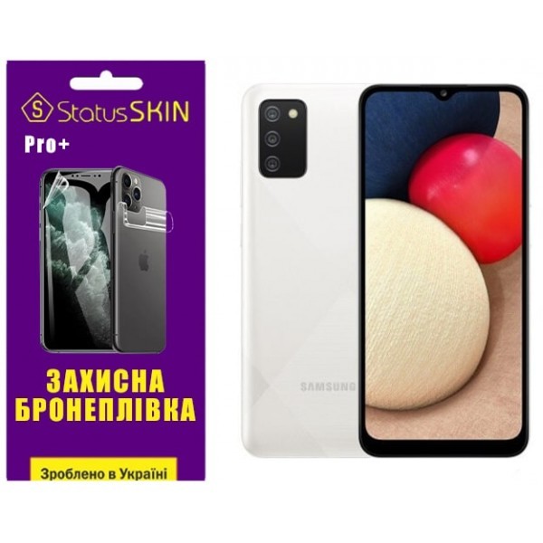 Поліуретанова плівка StatusSKIN Pro+ для Samsung A02s A025 Матова (Код товару:33620) Харьков - изображение 1