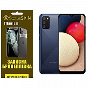 Поліуретанова плівка StatusSKIN Titanium для Samsung A02s A025 Глянцева (Код товару:33622) Харьков