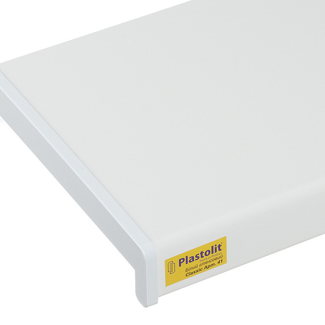 Подоконник Plastolit серии Classic. Прямой капинос. Київ - изображение 1