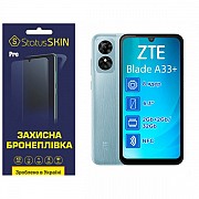 Поліуретанова плівка StatusSKIN Pro для ZTE Blade Blade A33 Plus Глянцева (Код товару:33633) Харьков