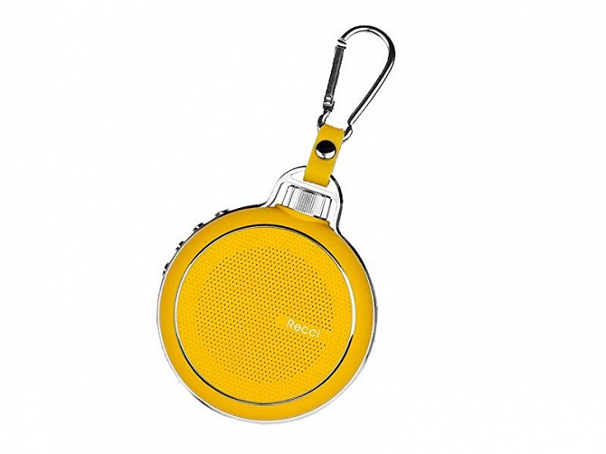 Bluetooth акустика Travel желтый Recci RBS-D1-Yellow Київ - изображение 1