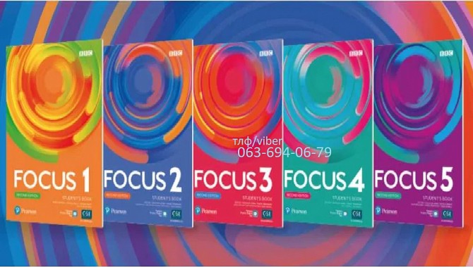 Продам Focus 2nd edition, student's book + Workbook.Продам Focus 1,2,3,4,5 Київ - изображение 1