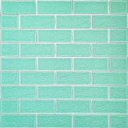 Панель стінова 3D NEW CULTURAL WALL 70*70cm*5mm GREEN+SILVER (D) SW-00001803 Киев