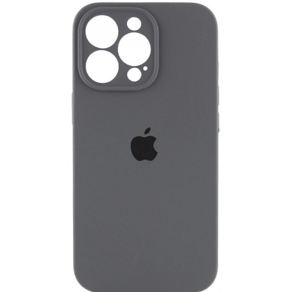 Apple Silicone Case Full Camera для iPhone 15 Pro Dark Gray (Код товару:33737) Харьков - изображение 1