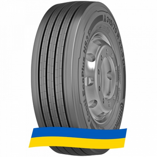 315/70 R22.5 Continental Conti EcoPlus HS3+ 156/150L Рульова шина Київ - изображение 1
