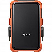 Зовнішній накопичувач HDD 2.5 USB 1TB Apacer AC630 Black/Orange (AP1TBAC630T-1) (Код товару:16955) Харьков