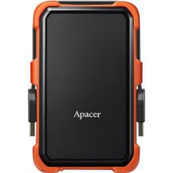 Зовнішній накопичувач HDD 2.5 USB 1TB Apacer AC630 Black/Orange (AP1TBAC630T-1) (Код товару:16955) Харьков - изображение 1